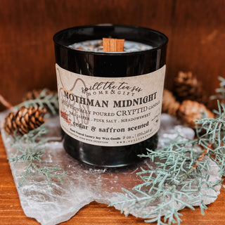 Mothman Midnight Intention Soy Wax Candle - 9oz