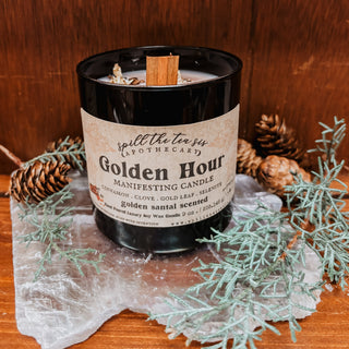 Golden Hour Manifesting Soy Wax Candle - 9oz