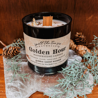Golden Hour Manifesting Soy Wax Candle - 9oz