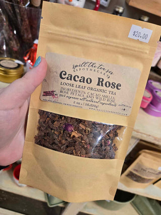 Rose Cacao Loose Leaf Tea Bag 2oz