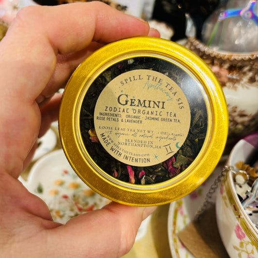 Gemini Zodiac Tea Tin - 1oz