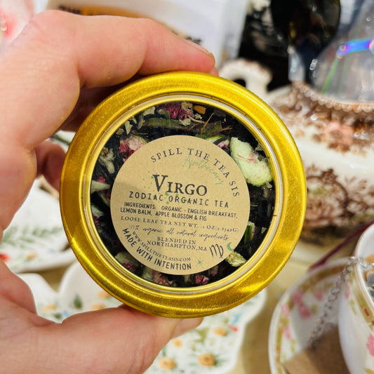 Virgo Zodiac Tea Tin - 1oz