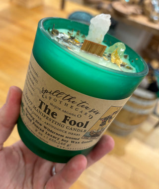 The Fool Tarot Card Intention Soy Wax Candle - 9oz