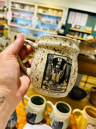 Tarot Handmade Mug Made By The Beaver Pond Shop