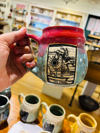 Tarot Handmade Mug Made By The Beaver Pond Shop