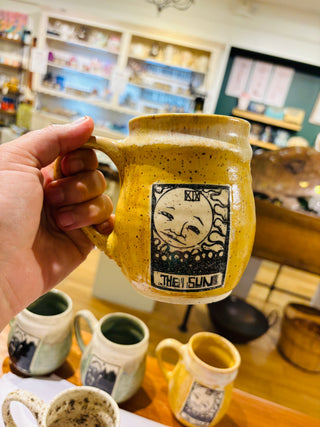 Tarot Handmade Mug Made By The Beaver Pond Shop