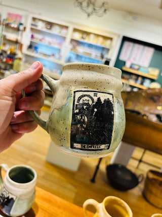 Tarot Handmade Mug Made By The Beaver Pond Shop