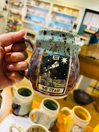 Tarot Handmade Mug Made By The Beaver Pond Shop