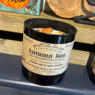 Autumn Sun Manifesting Soy Wax Candle - 9oz