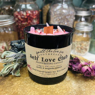 Self Love Club Intention Soy Wax Candle - 9oz