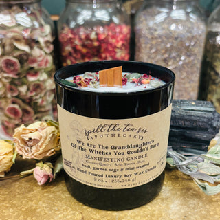 granddaughters of the witches intention candle