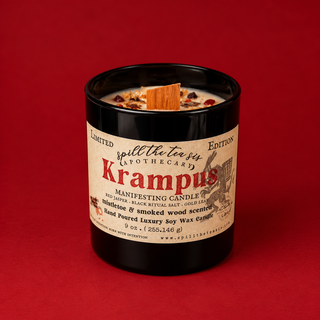Krampus Candle | Dark Holiday Soy Wax Intention Candle