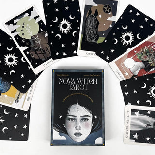 Nova Witch Tarot Cards and Guidebook by Suki Ferguson and Ana Novaes