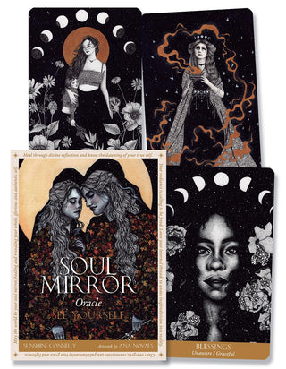 Soul Mirror Oracle Deck and Guidebook by Sunshine Connelly & Ana Novaes