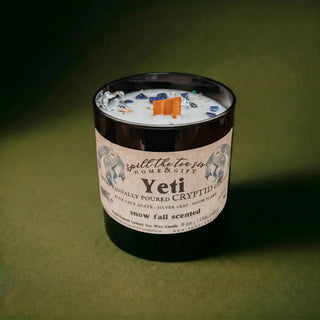 Yeti Intention Candle | Frosted Pine Winter Candle