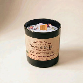 Practical Magic Intention Candle | Blessings, Luck & Sisterhood Soy Wax Candle