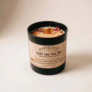 Spill The Tea Sis Intention Candle | Connection & Community Soy Wax Candle