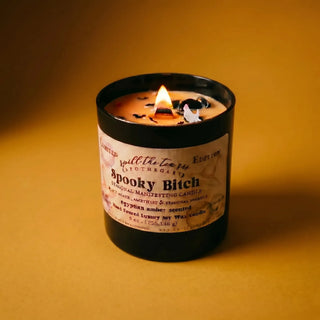 Spooky Bitch Black Jar Candle - 9oz