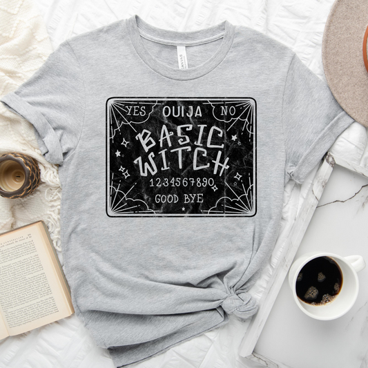 Basic Witch - Athletic Heather Bella Canvas T Shirt