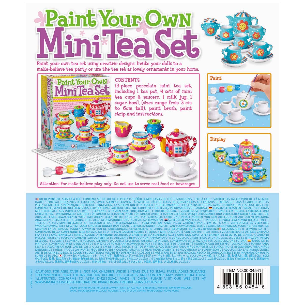 4M Paint Your Own Mini Tea Set