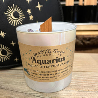 Zodiac Intention Soy Wax Candles - 9oz