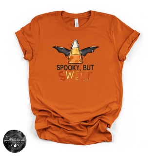 Spooky But Sweet Tee | Cute Halloween Ghost Graphic T-Shirt