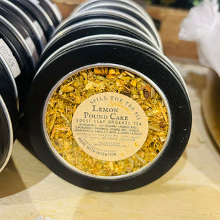 Lemon Pound Cake Tea Tin