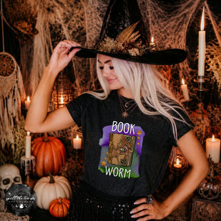 Book Worm Tee | Cute Book Lover Graphic T-Shirt