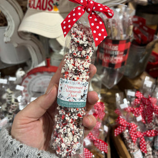 Christmas Peppermint  Chocolate Non-Pareils