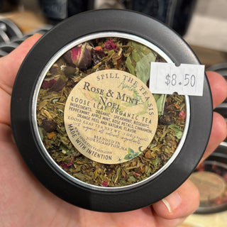 Rose and Mint Noel Tea Tin