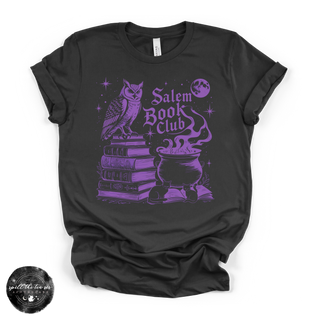 Salem Book Club Tee | Witchy Book Lover Graphic T-Shirt