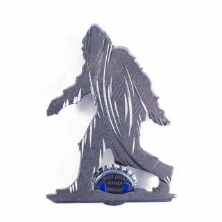 Bigfoot Magnetic Bottle Opener: Bronze