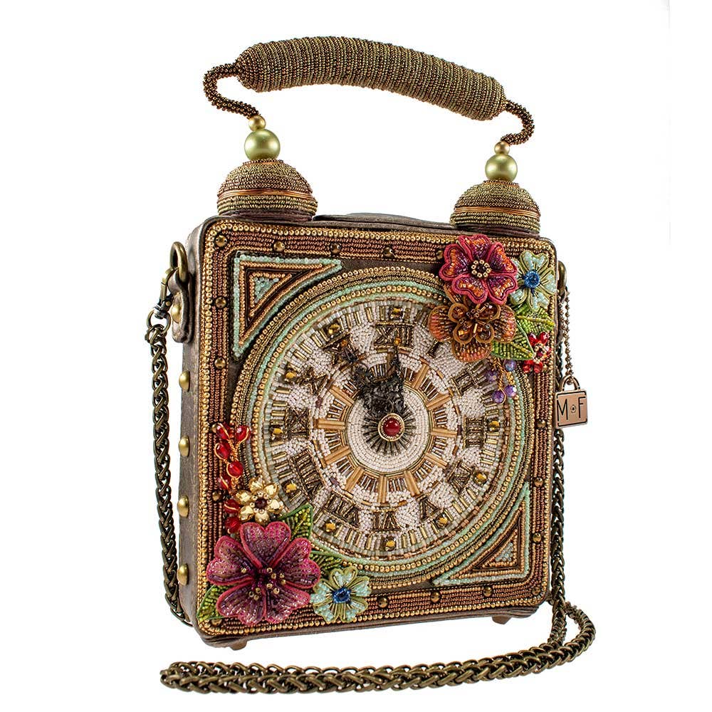 Time of Your Life Top Handle Clock Handbag
