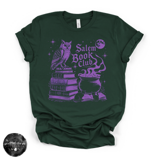 Salem Book Club Tee | Witchy Book Lover Graphic T-Shirt