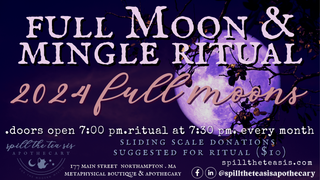 Full Moon & Mingle Rituals - 2024