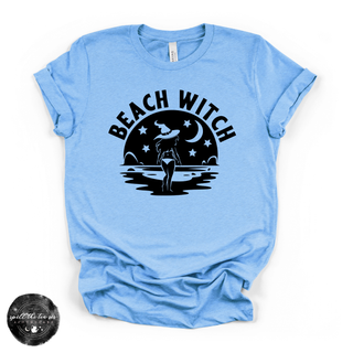 Beach Witch Tee | Coastal Aesthetic Graphic T-Shirt