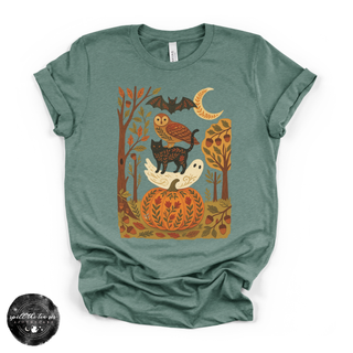 Fall Stack Tee | Cozy Autumn Icons Graphic T-Shirt