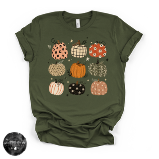 Pumpkins Tee | Vintage Pumpkin Graphic T-Shirt