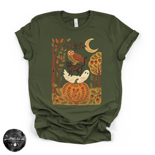 Fall Stack Tee | Cozy Autumn Icons Graphic T-Shirt