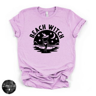 Beach Witch Tee | Coastal Aesthetic Graphic T-Shirt