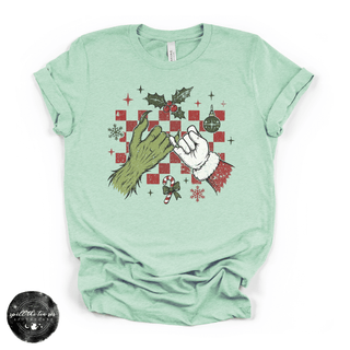 Christmas Pinky Promise Tee | Cute Holiday Friendship Graphic T-Shirt