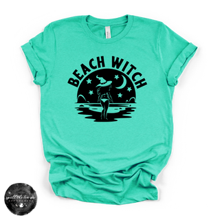 Beach Witch Tee | Coastal Aesthetic Graphic T-Shirt