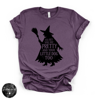 I'll Get You My Pretty Tee | Classic Witch Halloween Graphic T-Shirt