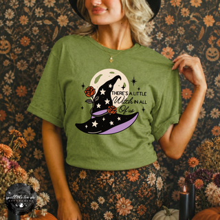 Witch in All of Us Tee | Witchy Empowerment Graphic T-Shirt