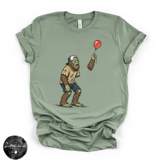 Zombie Bigfoot Tee | Funny Undead Sasquatch Halloween Graphic T-Shirt