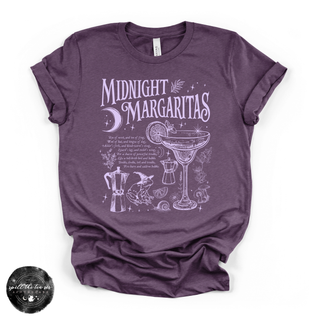 Midnight Margaritas Spell Tee | Witchy Cocktail Graphic T-Shirt