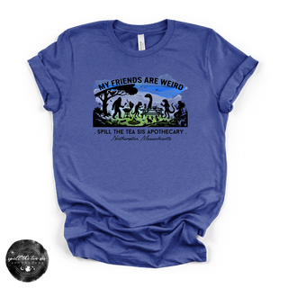 My Friends Are Weird Tee | Funny Cryptid Graphic T-Shirt