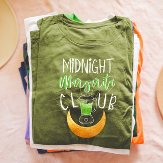 Midnight Margarita Club Tee | Witchy Graphic T-Shirt
