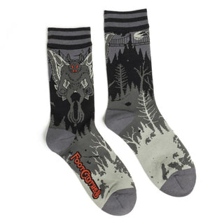 Mothman Ankle and Crew Sock Pack | 2 Designs