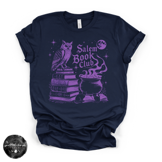 Salem Book Club Tee | Witchy Book Lover Graphic T-Shirt